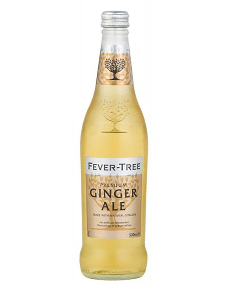 Fever Tree Ginger Ale, 500mL Bottle