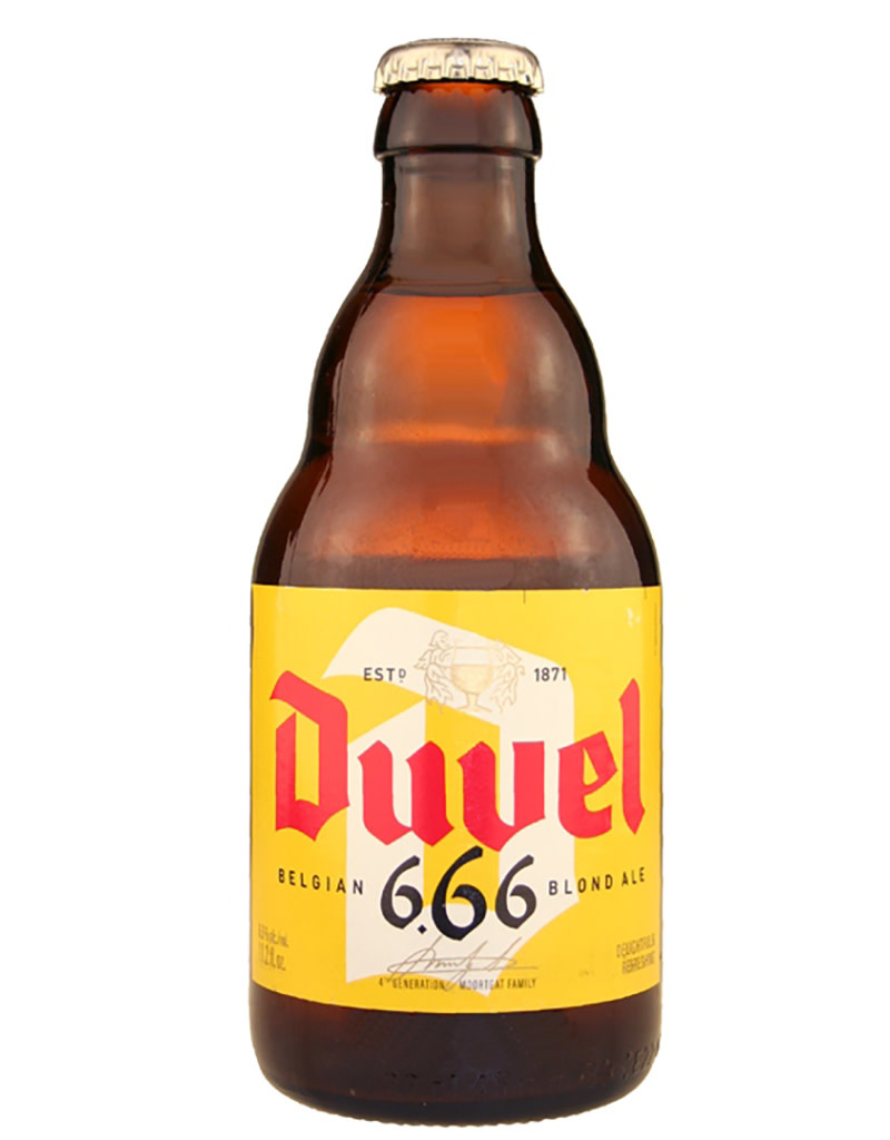 Duvel 6.66 Belgian Blond Ale Beer, Belgium 4pk Bottles