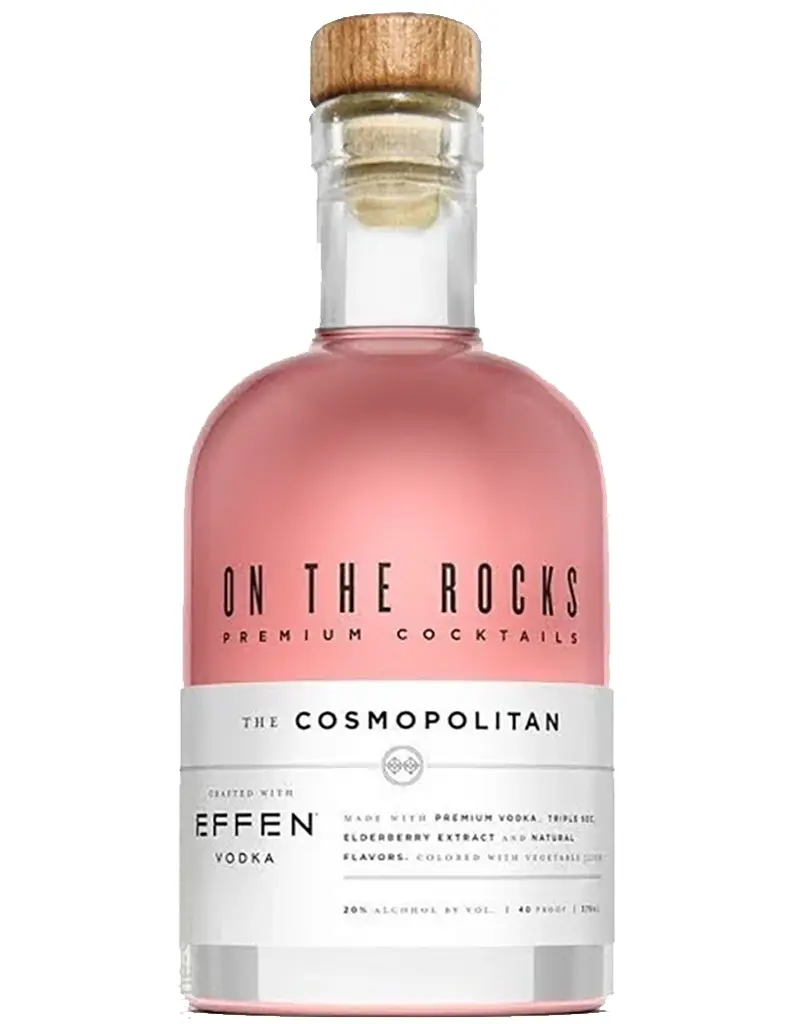 On The Rocks [OTR] The Cosmopolitan Cocktail with EFFEN® Vodka, Texas 375mL