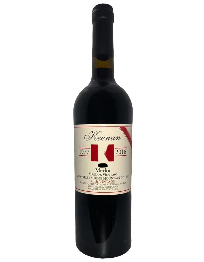 Robert Keenan Winery 2020 'Keenan Mailbox Vineyard Reserve' Merlot, Spring Mountain District, California