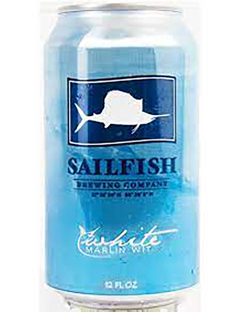 Sailfish Brewing Company White Marlin Wit, Ft. Pierce, Florida 6pk Cans