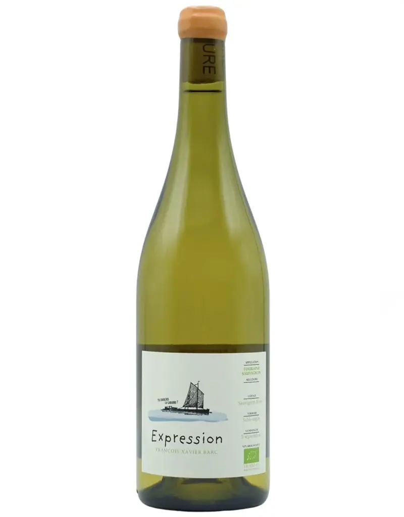 FX Barc Complices de Loire 2022 Touraine Expression, Sauvignon Blanc, Loire Valley, France