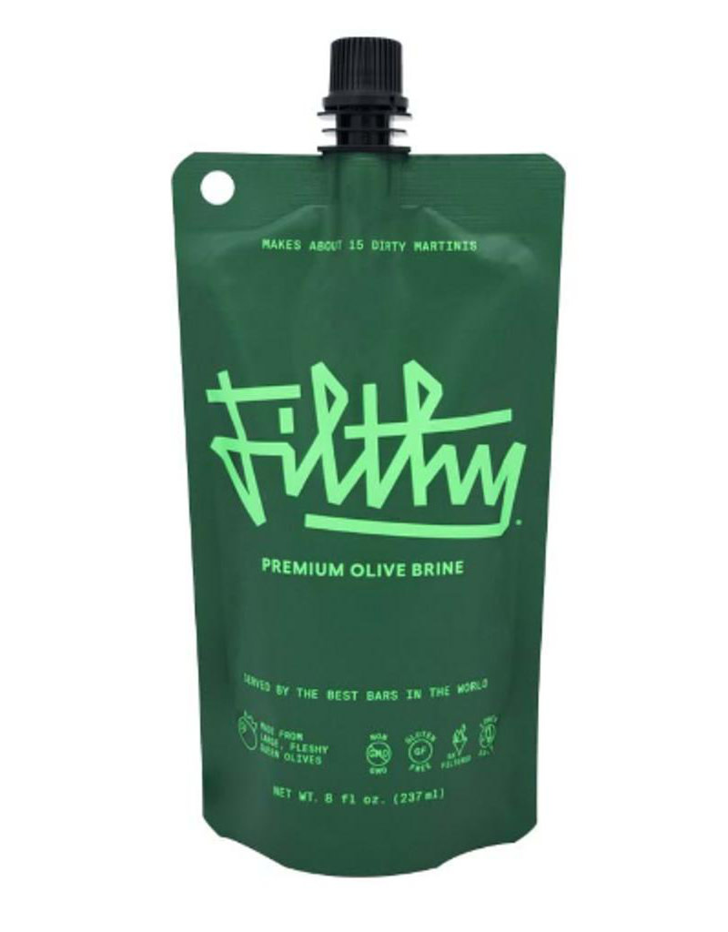Filthy Premium Olive Brine - Single 8oz Pouch