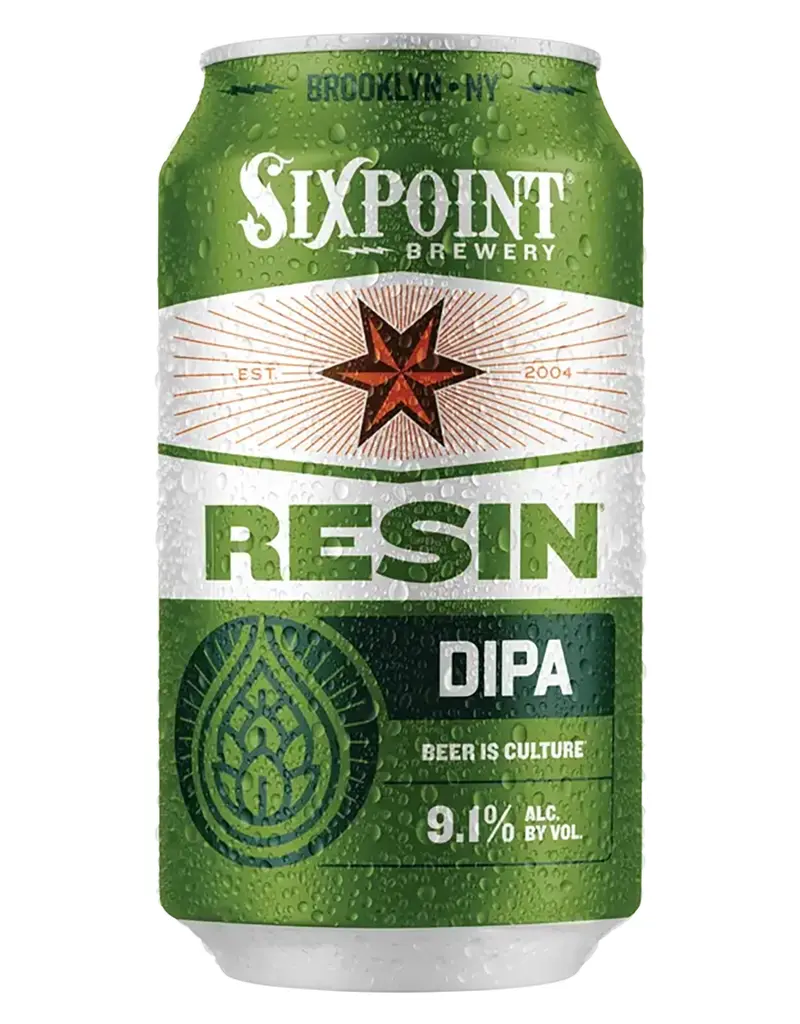 Sixpoint Brewing Co. Resin DIPA, Brooklyn, New York - 6pk Cans