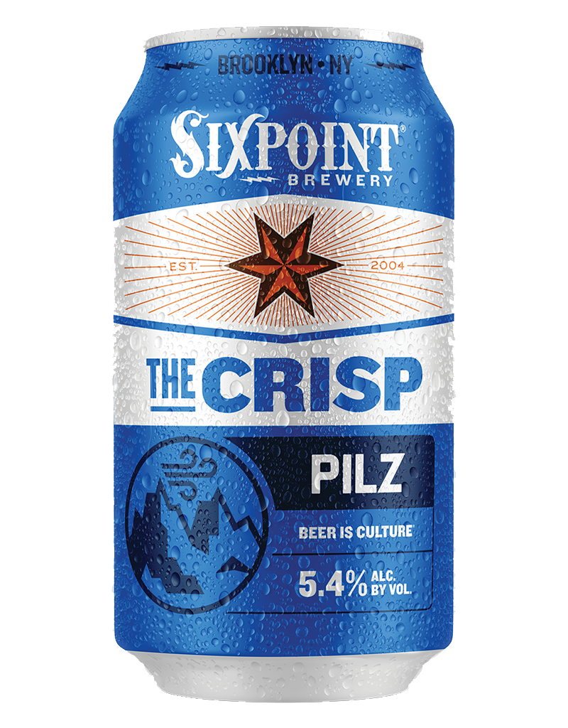 Sixpoint Brewing Co. Crisp Pilsner, Brooklyn, New York - 6pk Cans