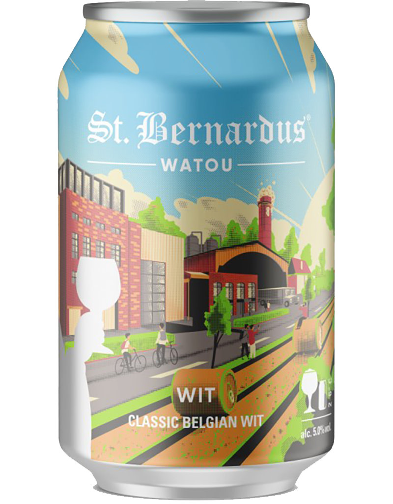 St. Bernardus Belgian Wit Beer, Belgium - 4pk Cans