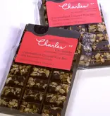Charles Chocolate Carmelized Crisped Rice Bittersweet, 3.7oz - Single Bar