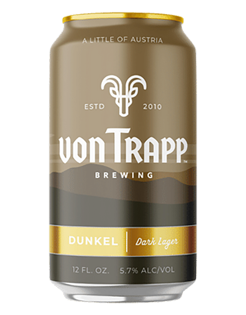 Von Trapp Brewing Dunkel Lager Beer, Vermont - 6pk Cans