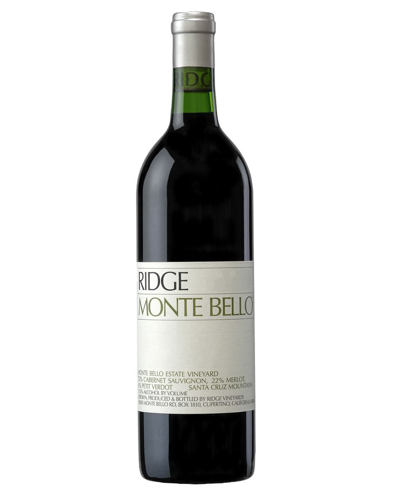 RIDGE Vineyards 2019 Monte Bello Cabernet Sauvignon, Santa Cruz Mountains, California