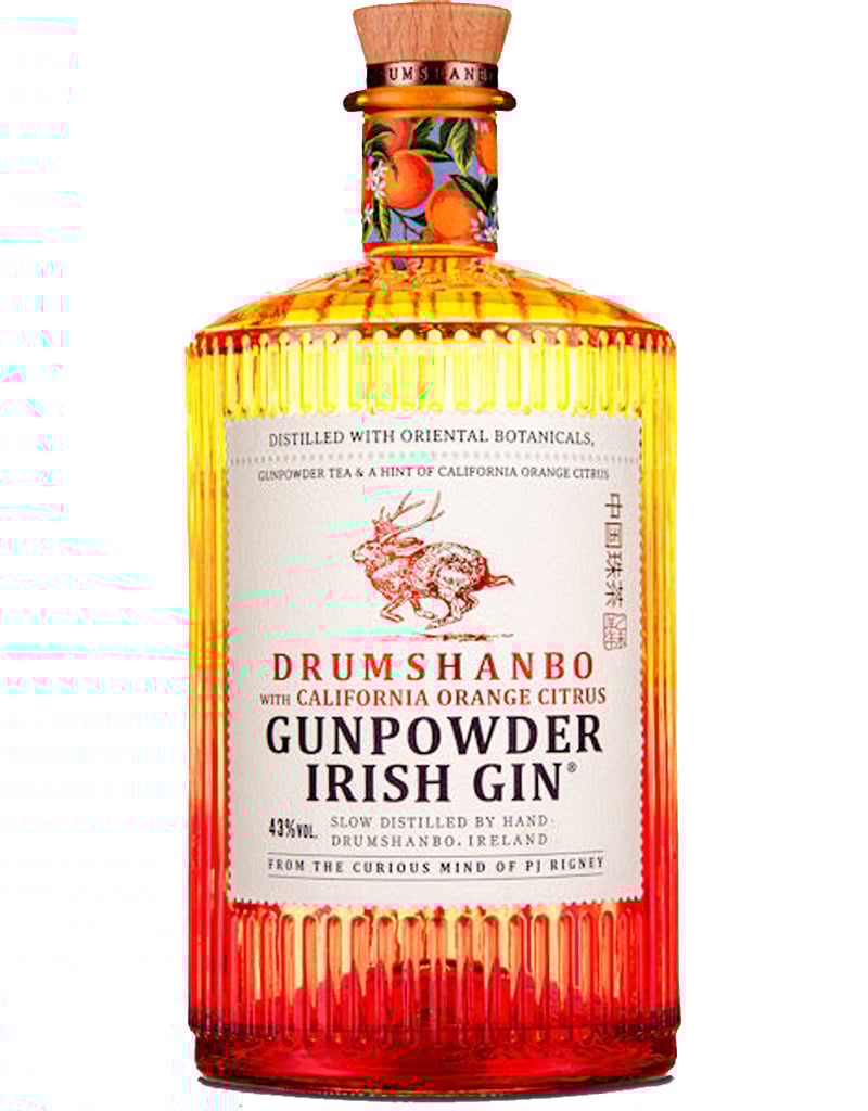 Drumshanbo Gunpowder Californian Orange Citrus Irish Gin, Ireland