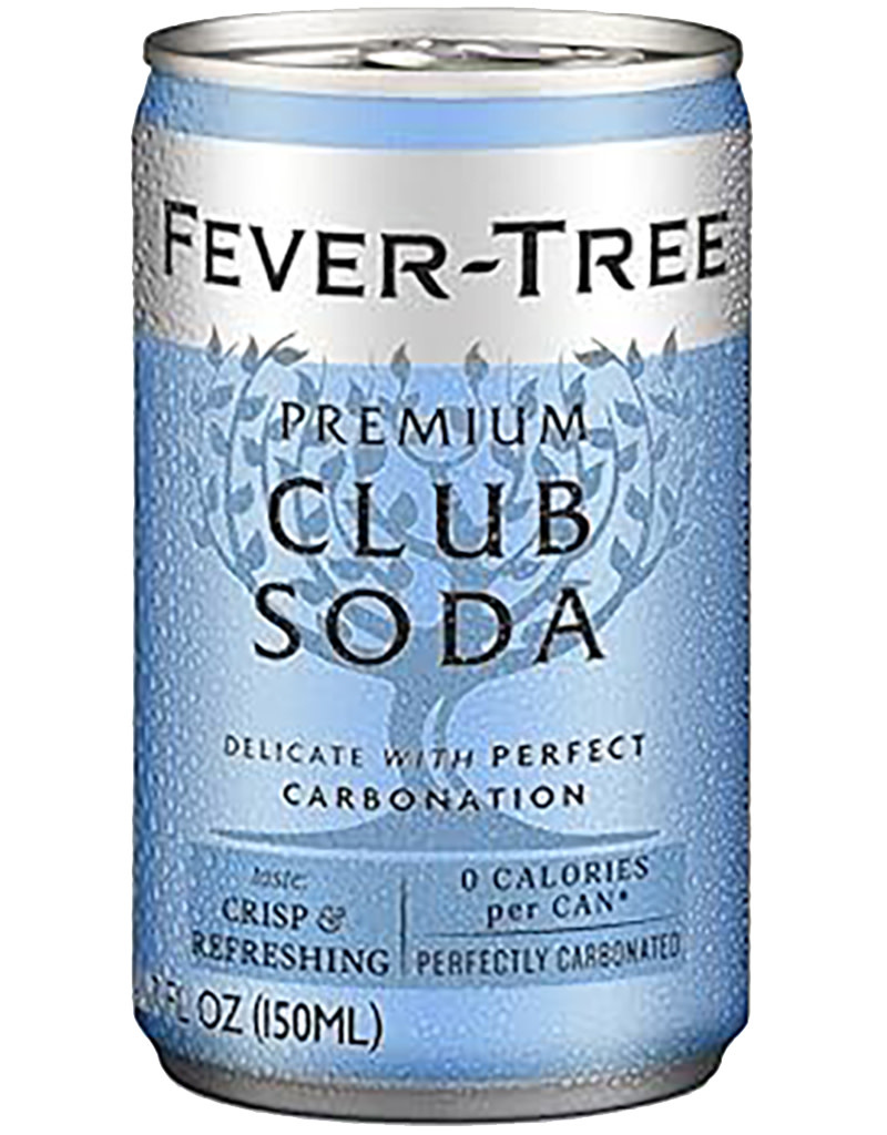 Fever Tree Premium Club Soda 150mL - 8pk Cans