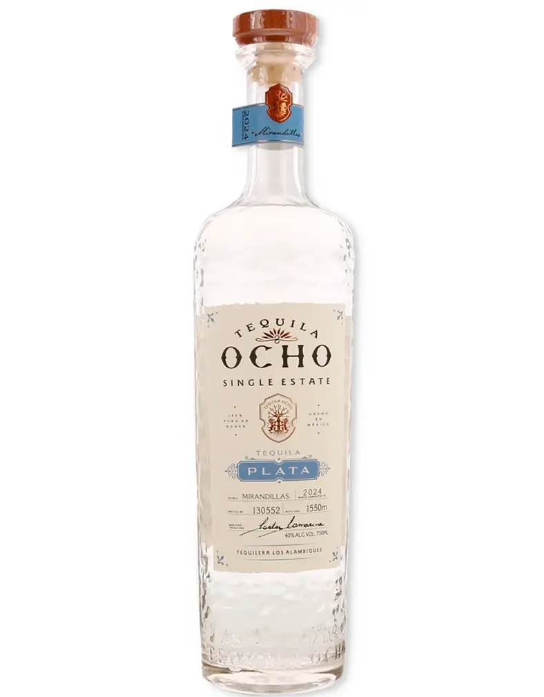 Tequila Ocho 2025 Single Estate 'Capulin', Plata Blanco, México