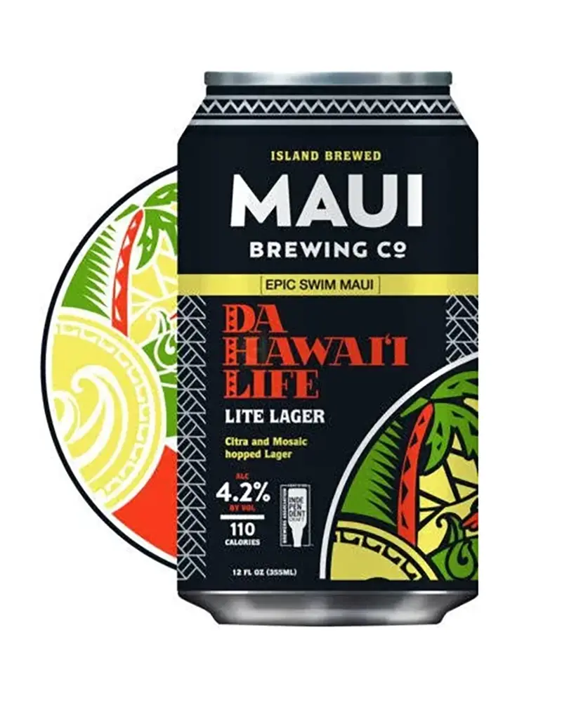 Maui Brewing Co. Da Hawai'i Life Lite Lager, Hawaii - 15pk Cans