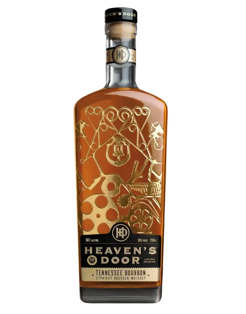 Heaven's Door Limited Release 10 Year Old Straight Bourbon Whiskey, Tennessee