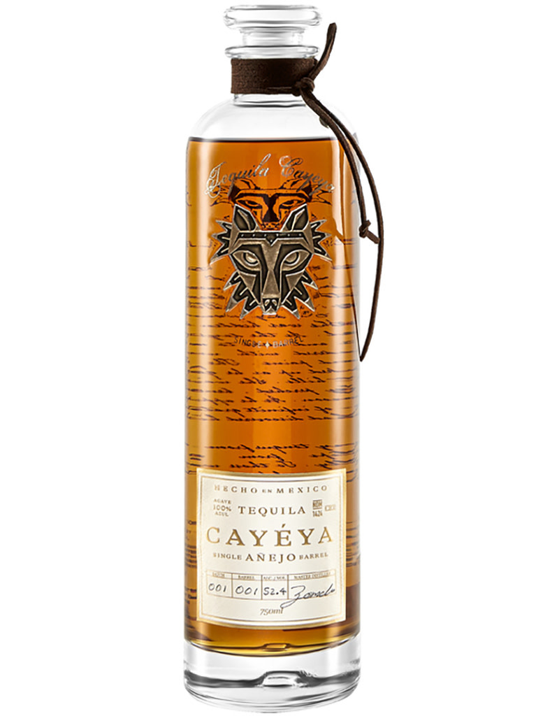 Cayéya Single Barrel Tequila Añejo, Jalisco, México