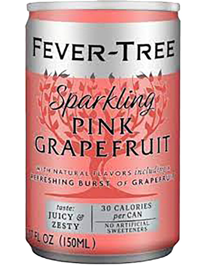 Fever Tree Sparkling Pink Grapefruit Soda 150mL - 8pk Cans