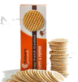 Trésors Gourmands Crispy Crackers with Poppy Seeds & Pepper, France 3.3 oz
