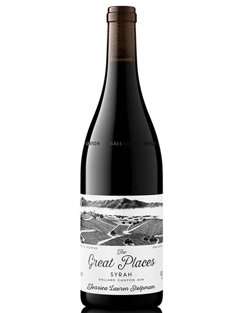 Stolpman Vineyards 2023 'The Great Places' Jessica Lauren Syrah, Ballard Canyon, California
