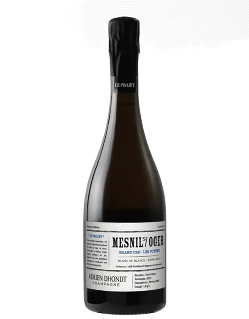 Adrien Dhondt 2019 'Les Potees' Le Mesnil-Sur-Oger Blanc de Blancs Grand Cru Extra Brut, Champagne, France