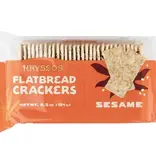 The Kryssos Co. Flatbread Sesame Crackers - Single 13.2oz Tray
