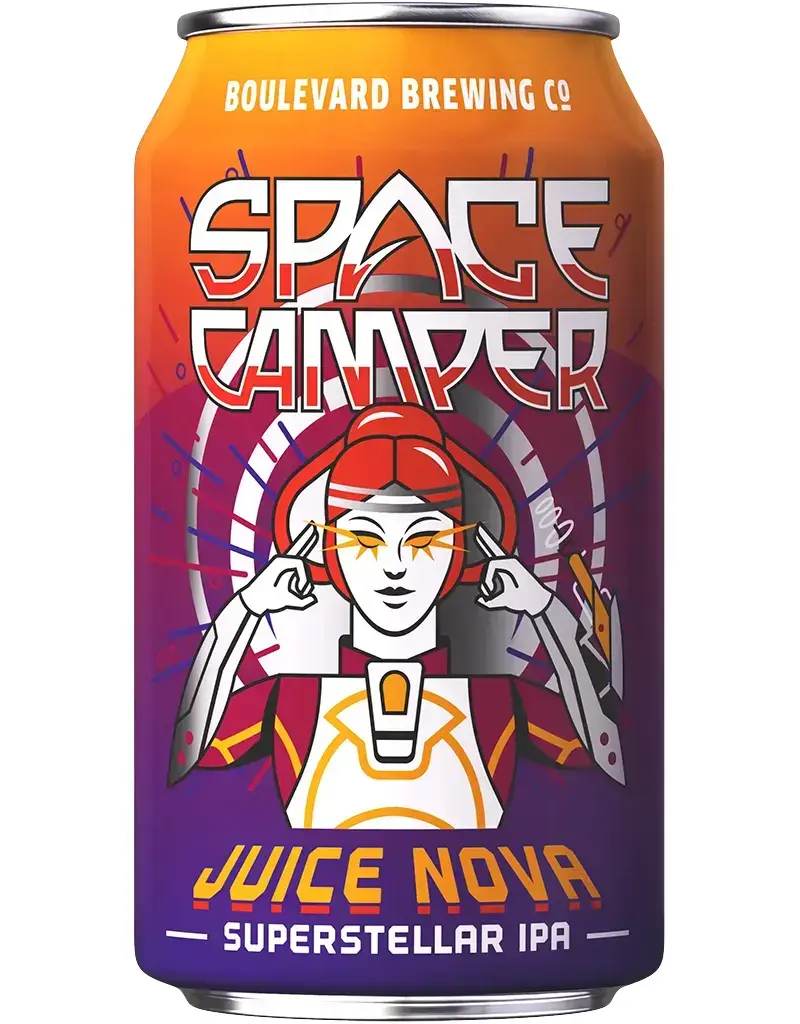 Boulevard Brewing Co. Space Camper Juice Nova Superstellar IPA, Kansas City, Missouri - 6pk 12oz Cans