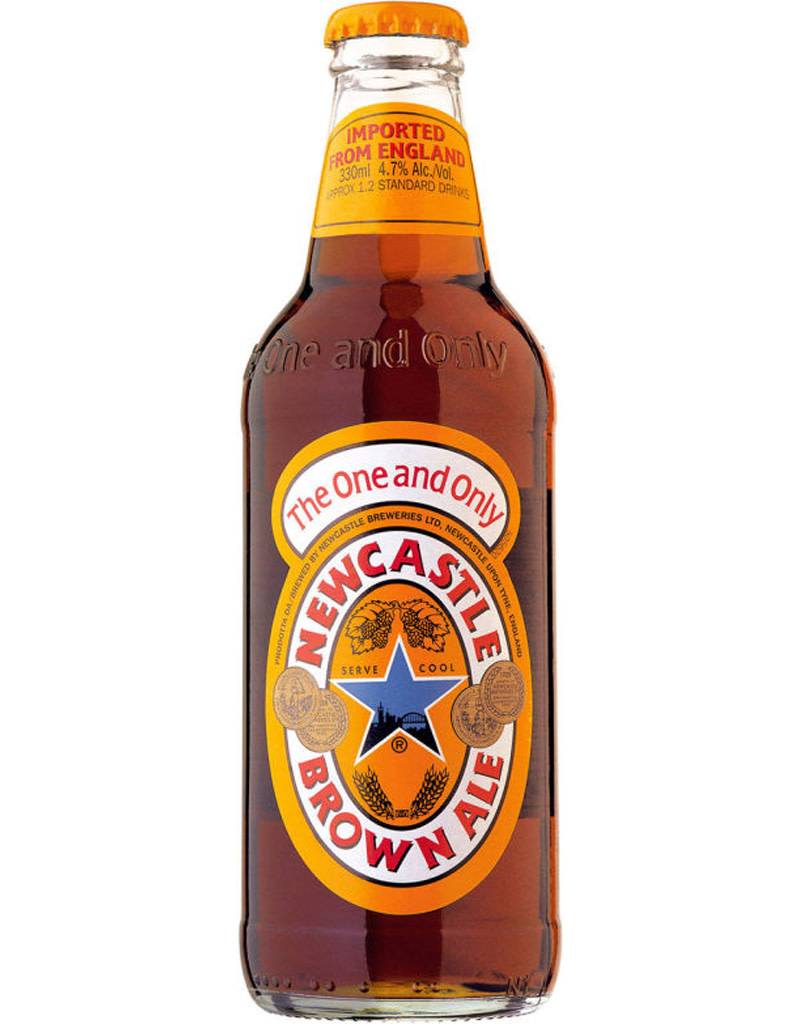 Newcastle Brown Ale Beer, England 6pk Bottles