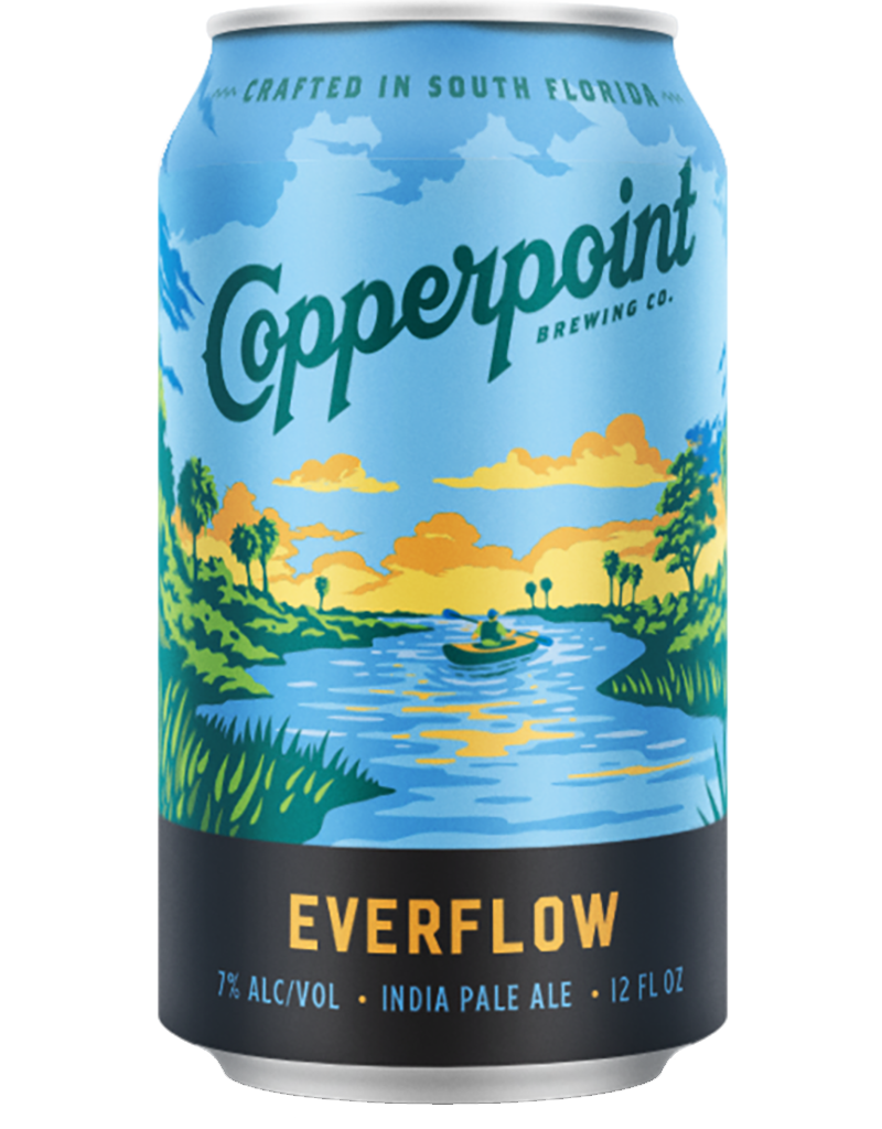 Copperpoint Brewing Co. 'Everflow' India Pale Ale Beer, Florida - 6pk Cans