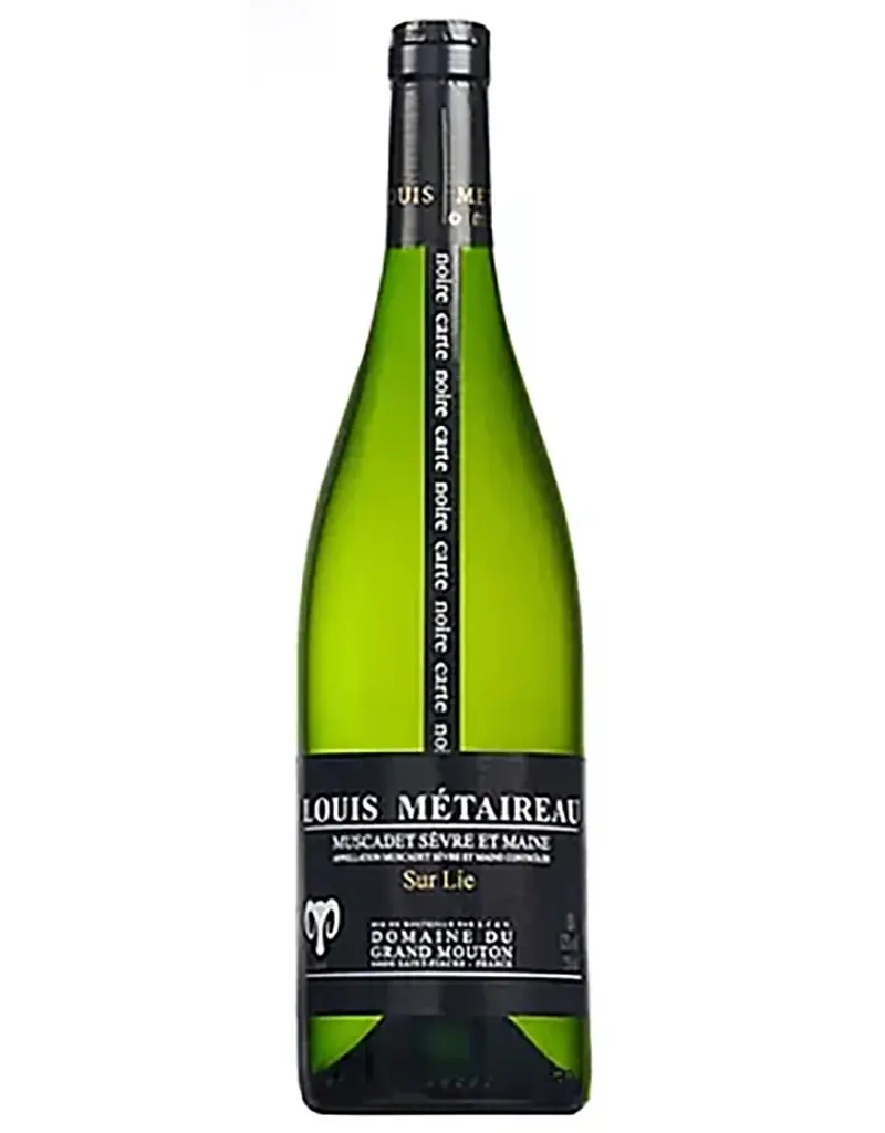 Louis Métaireau Grand Mouton 2022 'Carte Noir' Muscadet Sevre-et-Maine Sur Lie, Loire, France