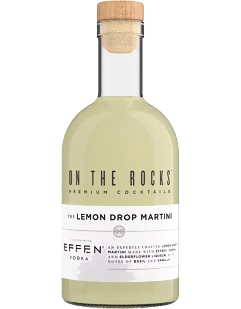 On The Rocks [OTR] EFFEN Vodka® Lemon Drop Martini, Texas, 375mL