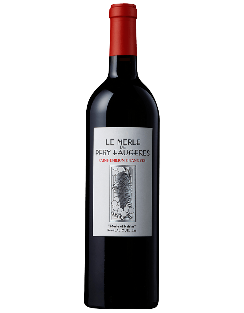 Le Merle de Château Péby Faugères 2015 Saint-Émilion Grand Cru, Bordeaux, France