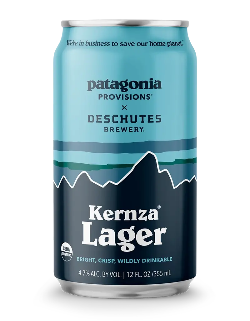 Patagonia Provisions x Deschutes Brewery Kernza® Organic Lager, Oregon - 6pk Cans