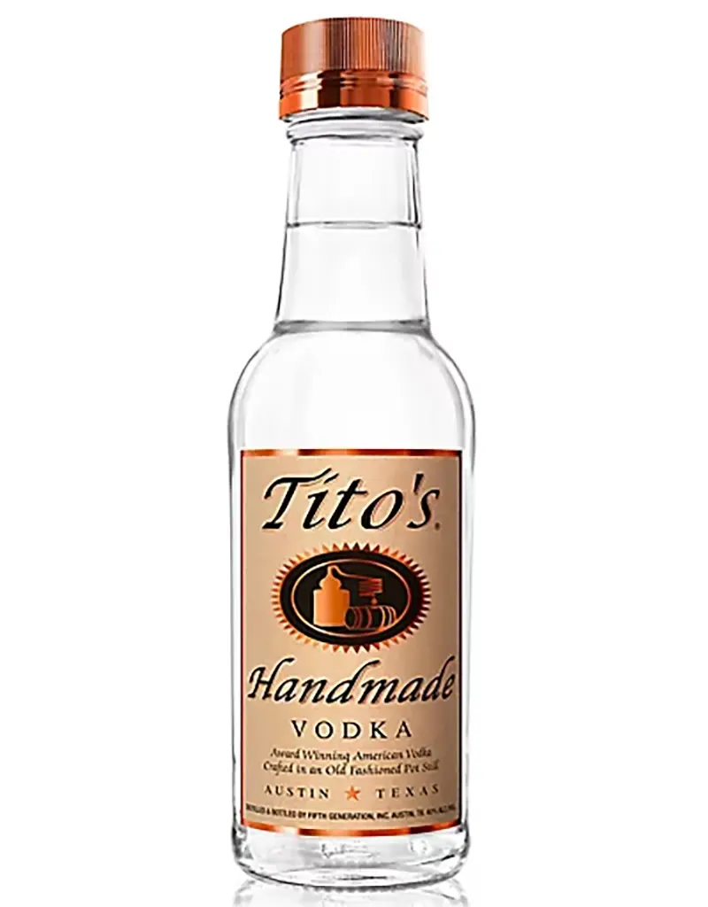 Tito's Handmade Vodka, Austin, Texas 200mL