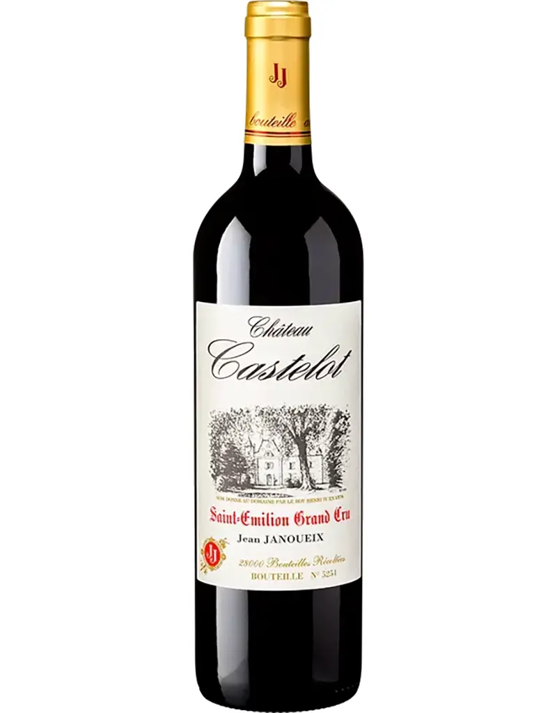 Château Le Castelot 2018 Saint Émilion Grand Cru, Bordeaux, France
