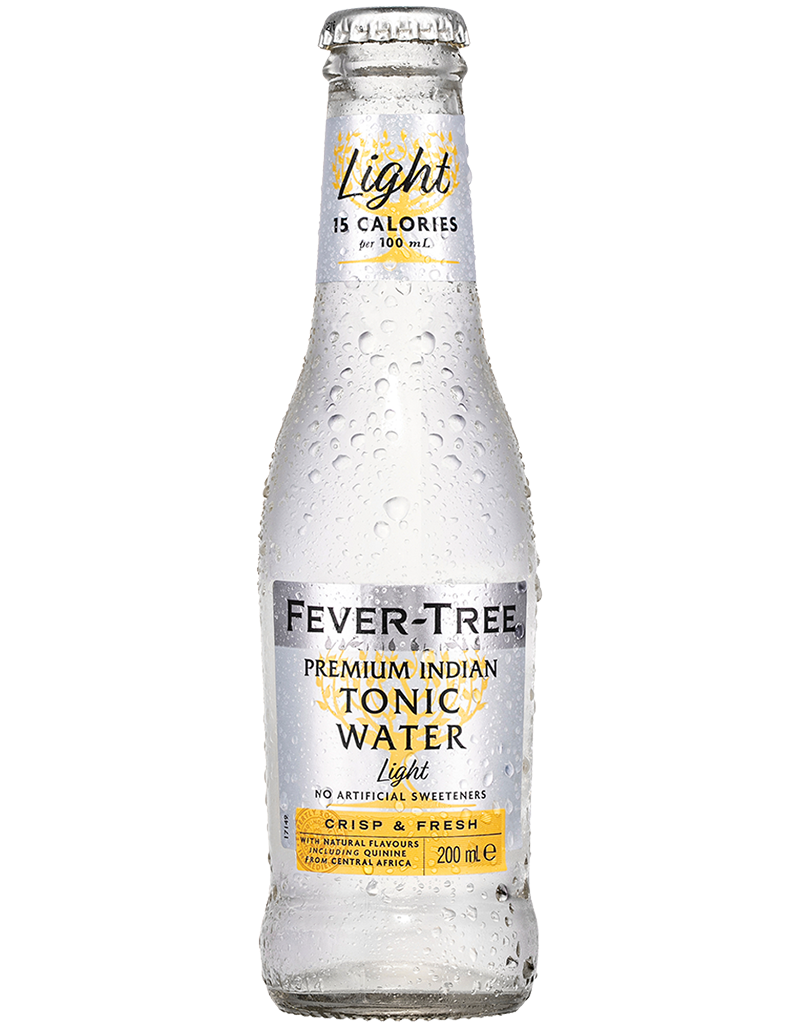 Fever Tree Naturally Light Tonic Water 200mL - 4pk Bottles