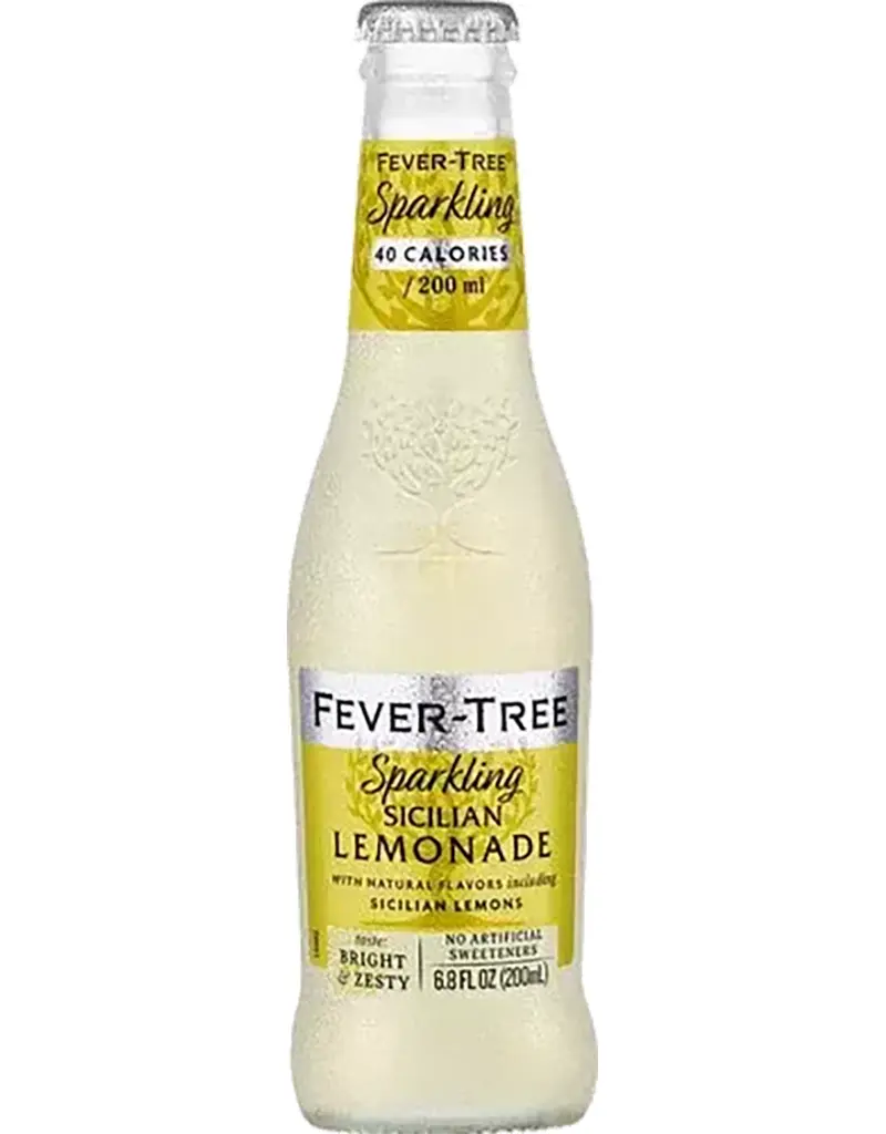 Fever Tree Sparkling Sicilian Lemonade 200mL - 4pk Bottles