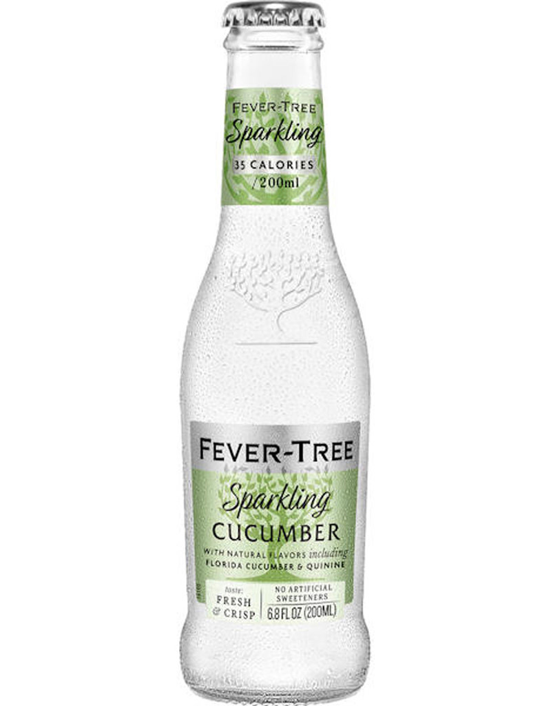 Fever Tree Sparkling Cucumber Tonic Water 200mL - 4pk Bottles