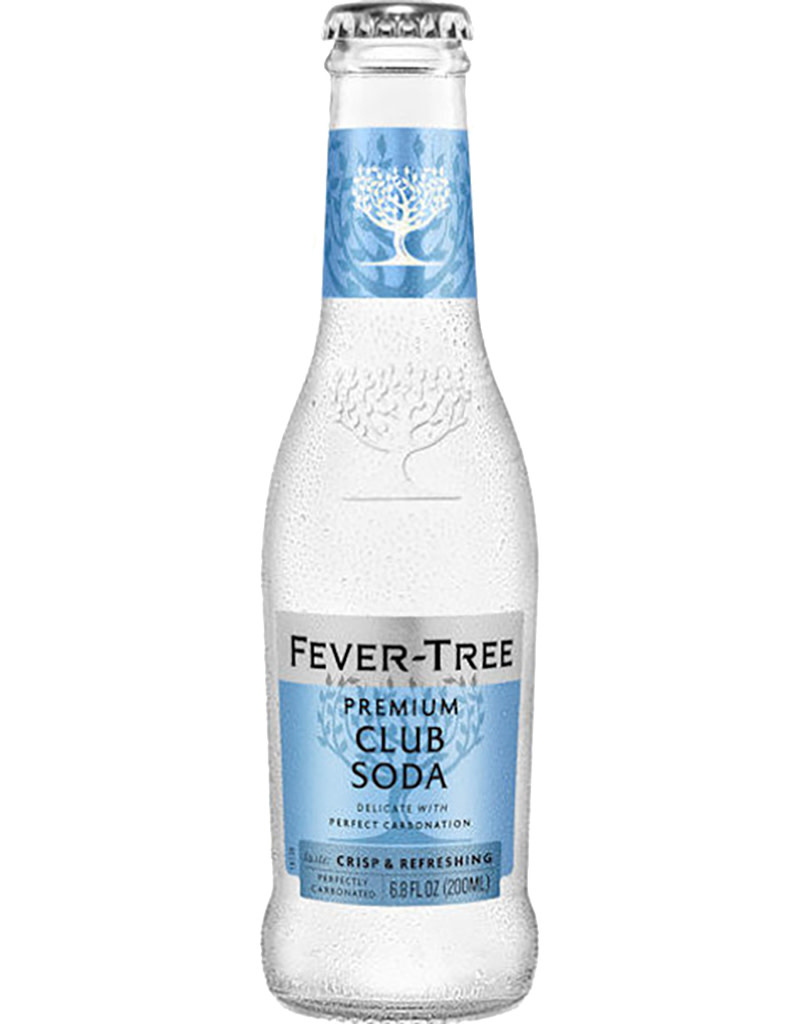 Fever Tree Premium Club Soda 200mL - 4pk Bottles
