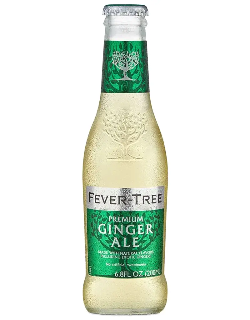 Fever Tree Ginger Ale, 200mL - 4pk Bottles