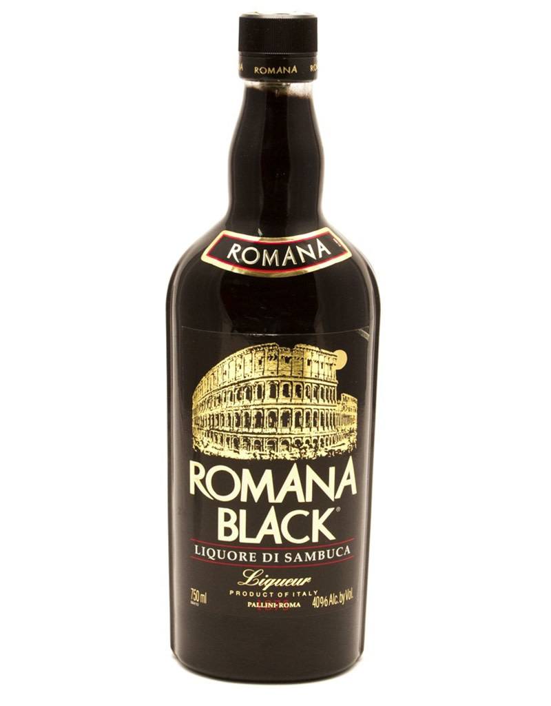 Romana Romana Black Sambuca Liqueur, Italy