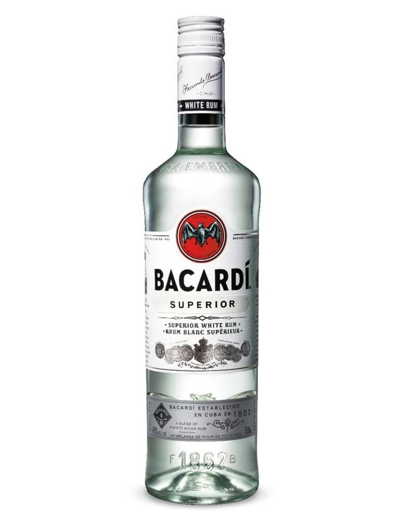 Bacardi Co. Bacardi Superior White Rum, Puerto Rico