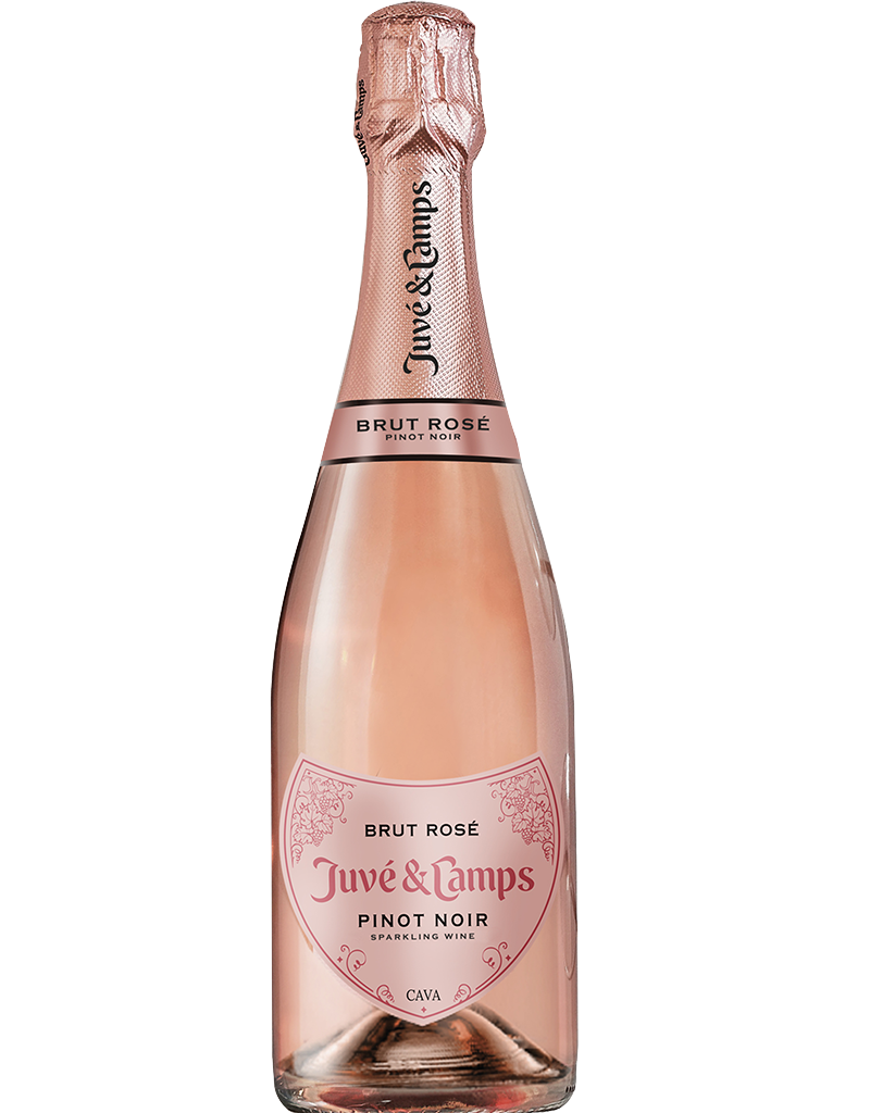 Juvé y Camps Essential Pinot Noir Reserva Cava Brut Rosado Catalonia, Spain