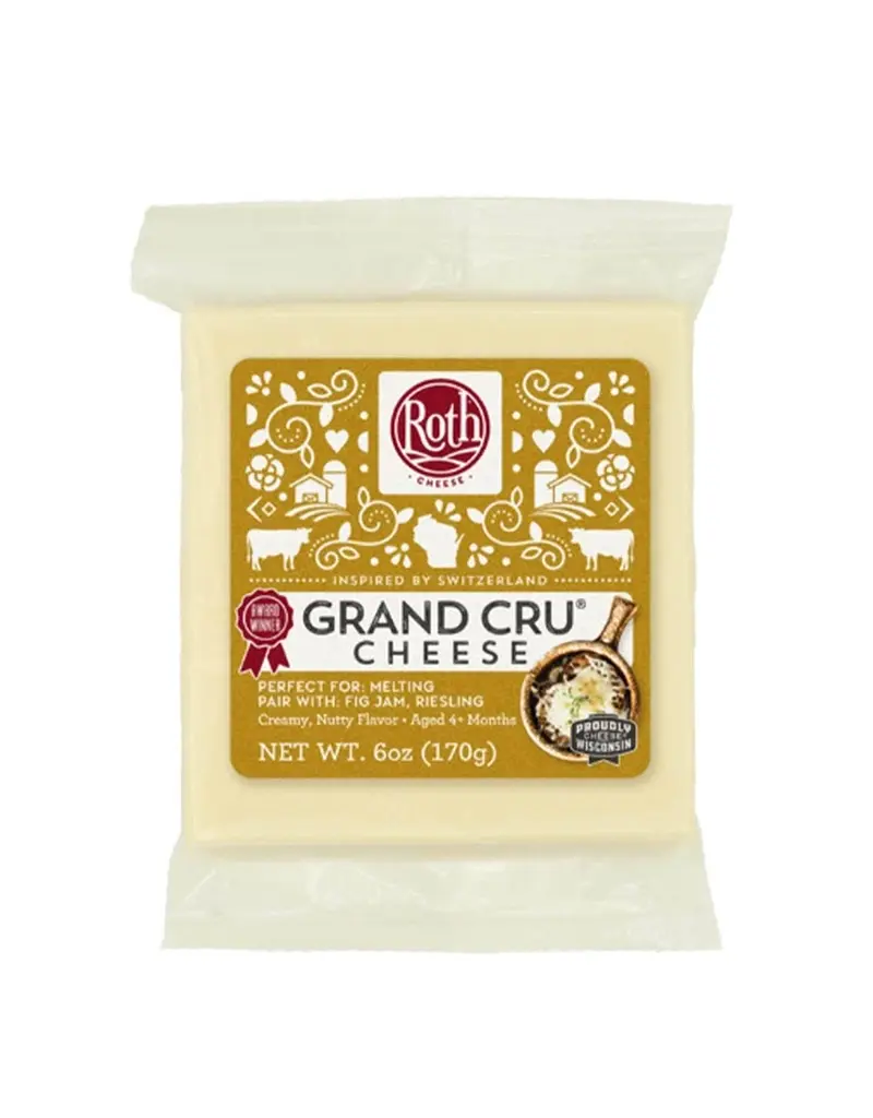 Roth Cheese Grand Cru Alpine Cheese, Wisconsin 6oz