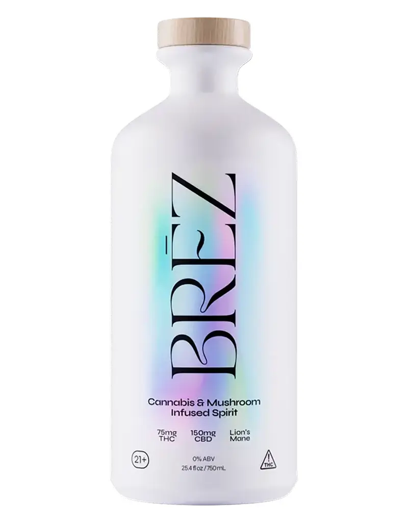 BRĒZ Cannibis & Mushroom Infused Spirit, THC 5mg - 750mL