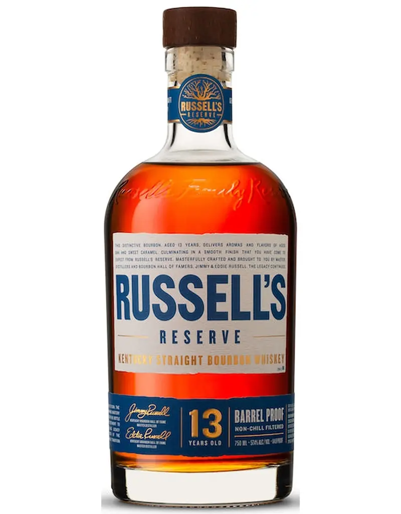 Russell's Reserve Barrelproof 13 Year Old Kentucky Straight Bourbon Whiskey, Kentucky
