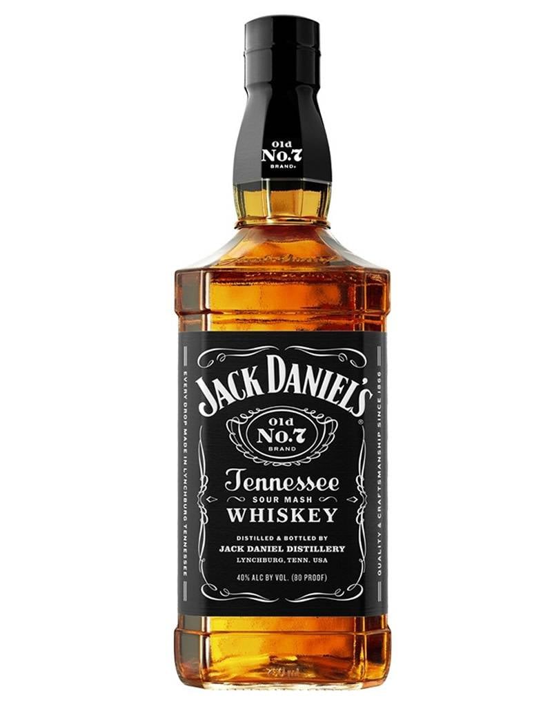 Jack Daniels Distillery Jack Daniel's Black Label Old No.7 Brand Sour Mash Whiskey, Tennessee