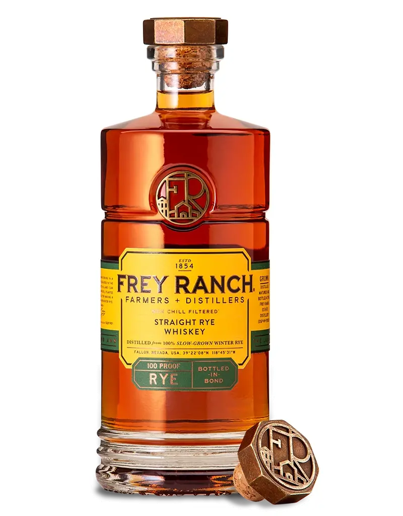 Frey Ranch Bottled in Bond Straight Rye Whiskey, Nevada