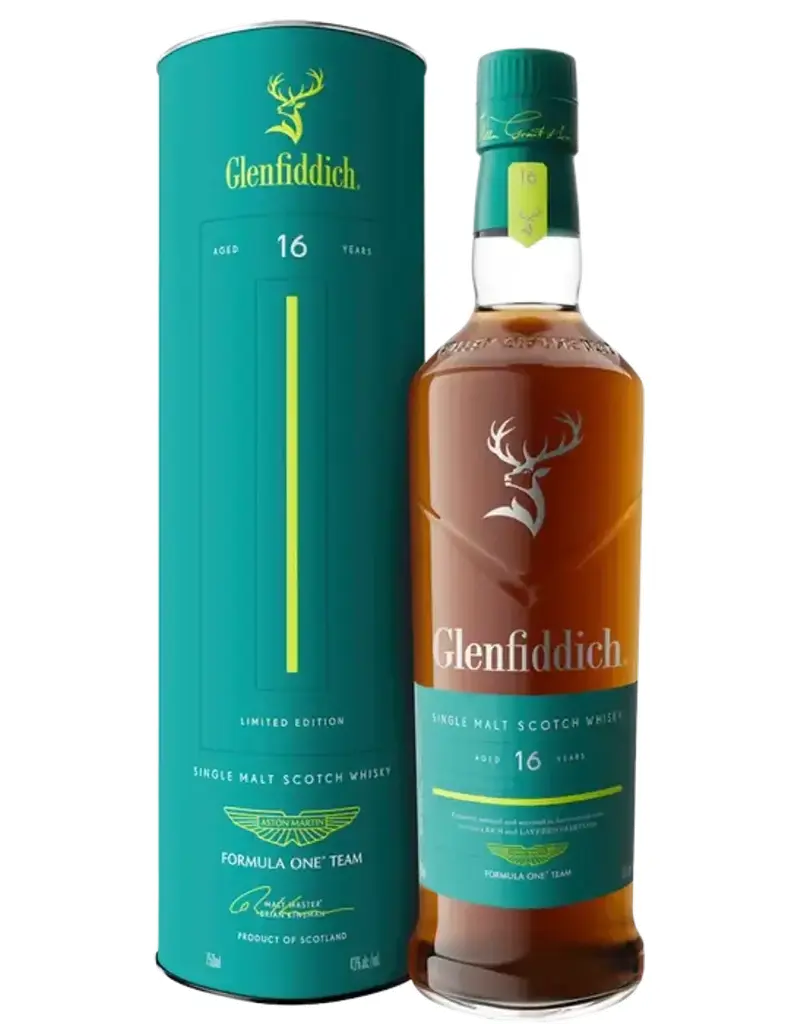 Glenfiddich Glenfiddich 16 Year Old, Aston Martin Formula One, Single Malt Scotch Whisky, Speyside, Scotland