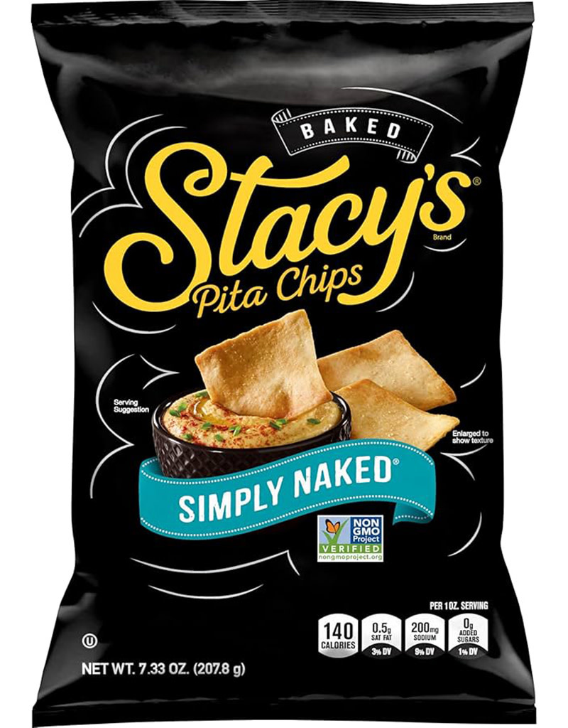 Stacy's Simply Naked Pita Chips - Single Bag 7.33oz