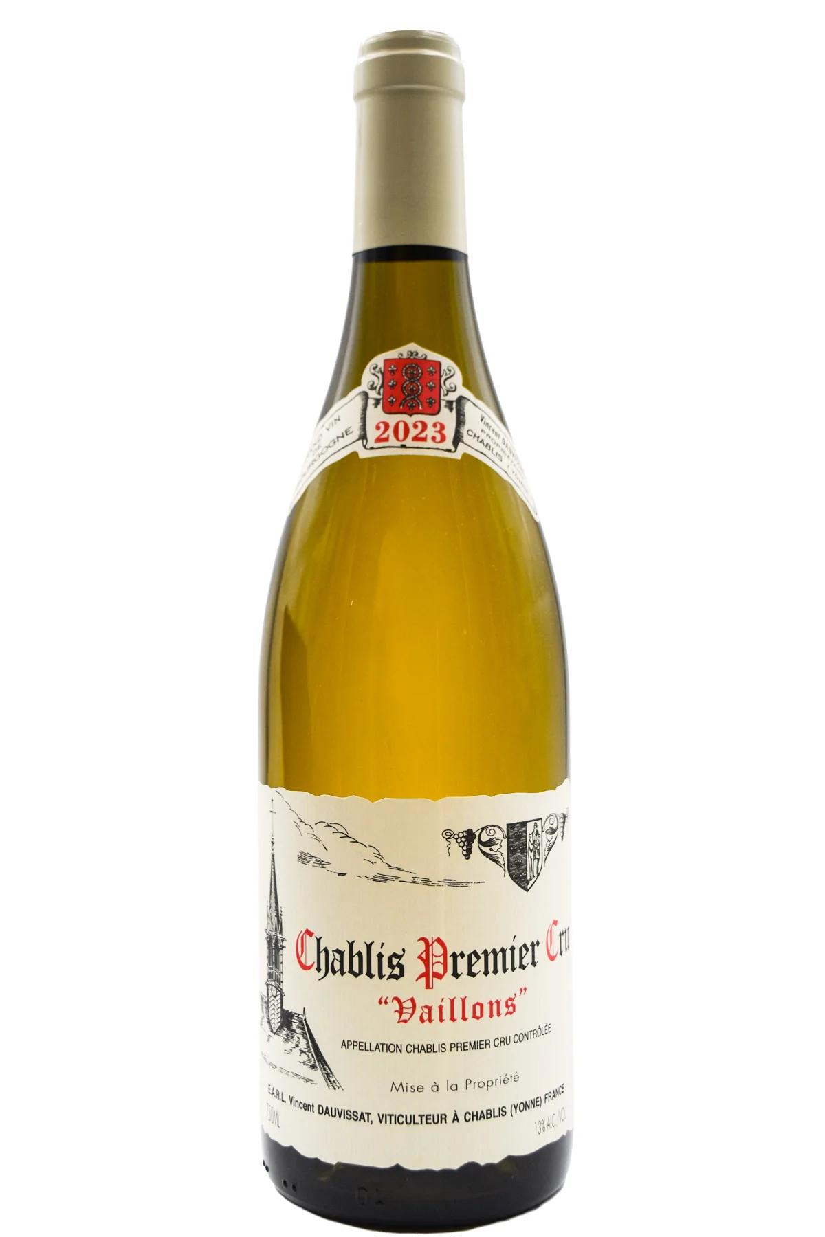 Vincent Dauvissat 2023 Vaillons 1er Cru, Chablis, Burgundy, France