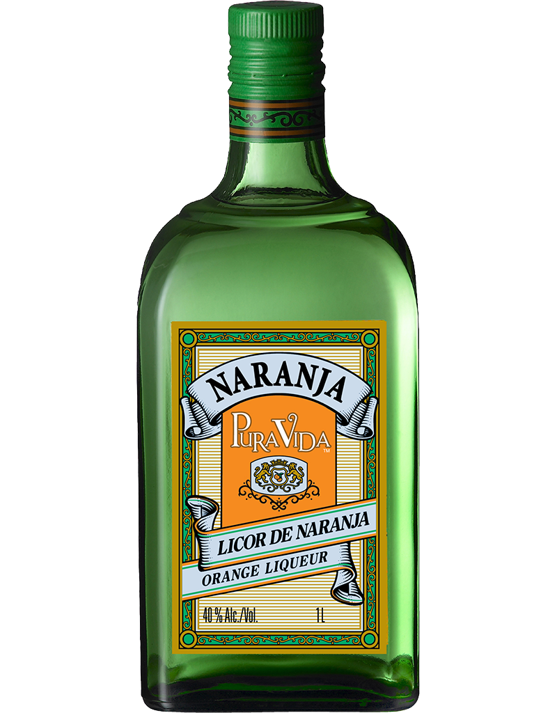 Pura Vida Licor de Naranja Orange Liqueur, México